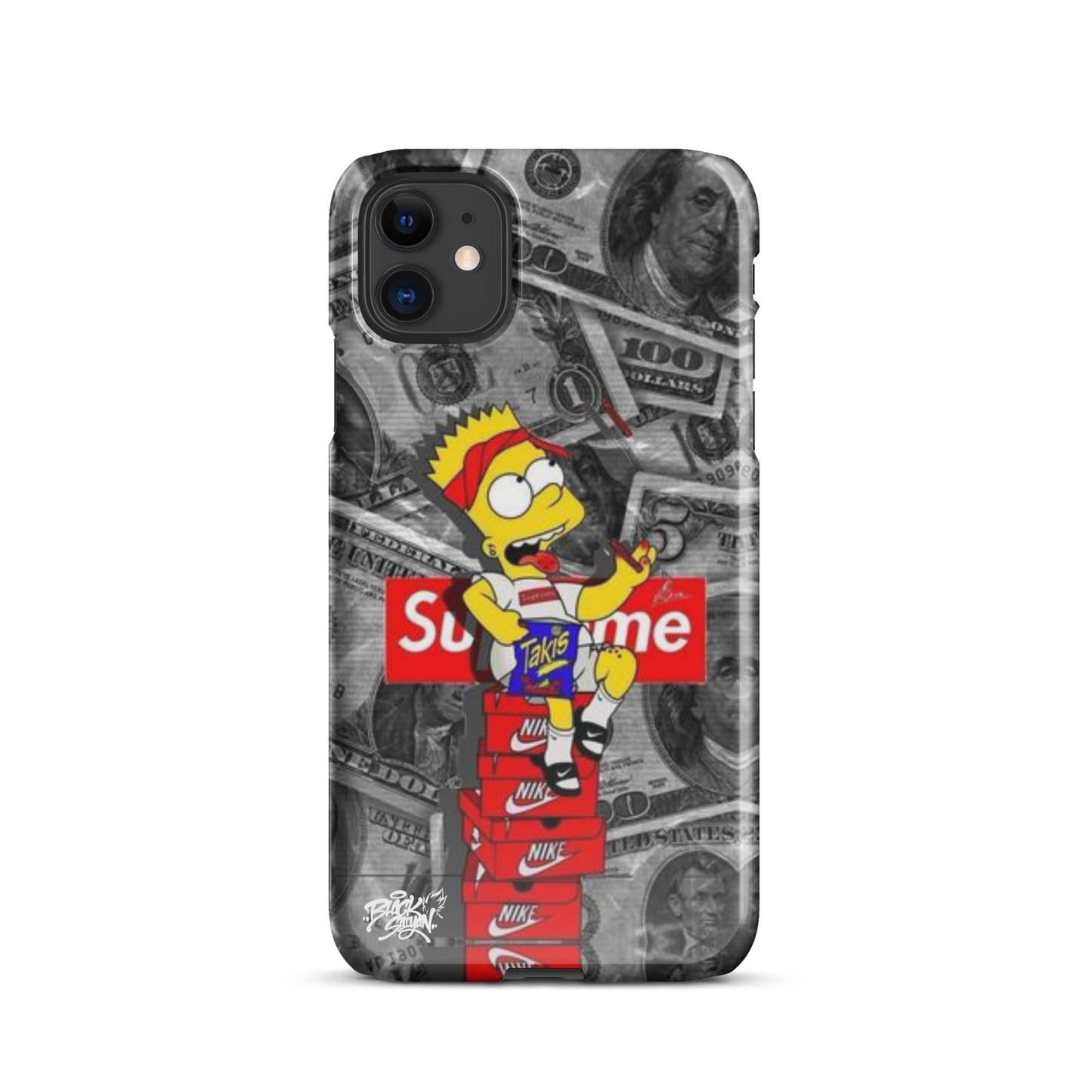 DRIP BART SIMPSON X SUPREME - Snap case for iPhone®