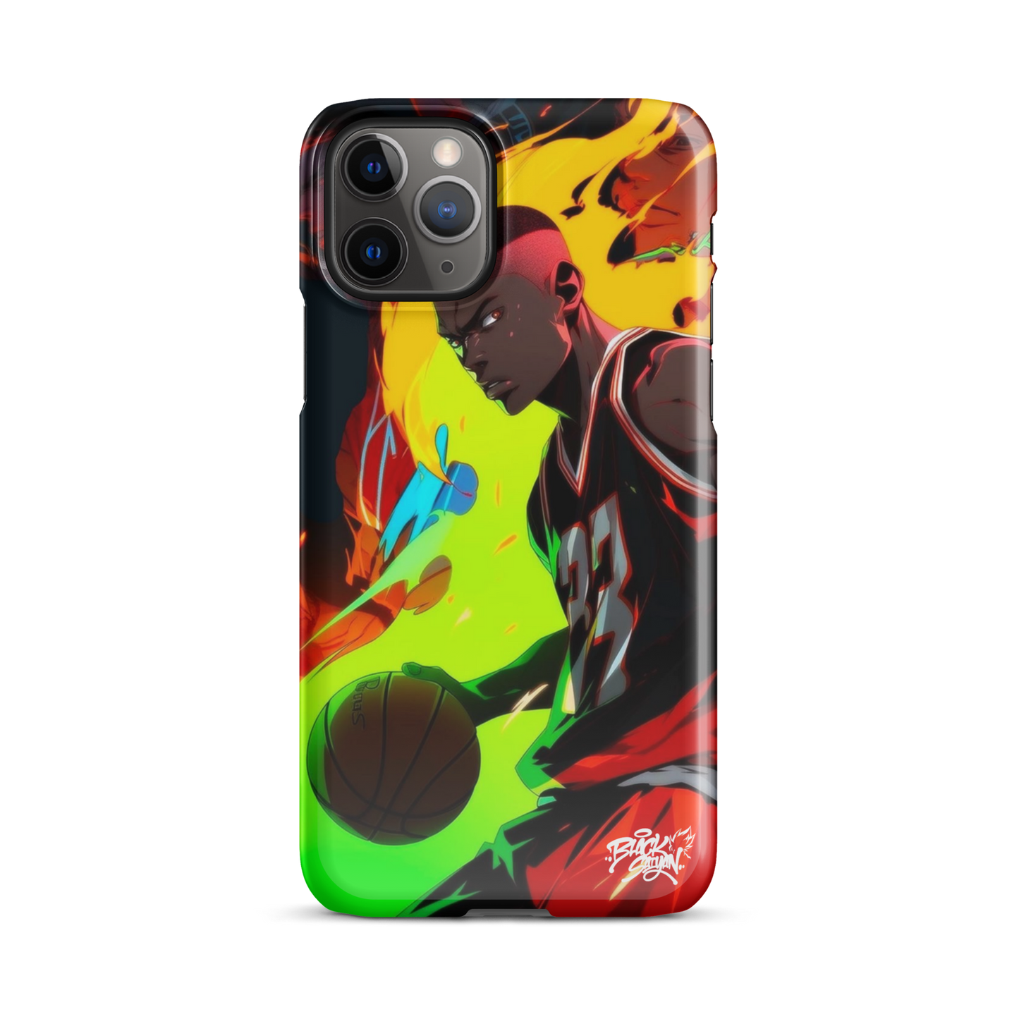 BLACK ALL STAR ZONE - Snap case for iPhone®