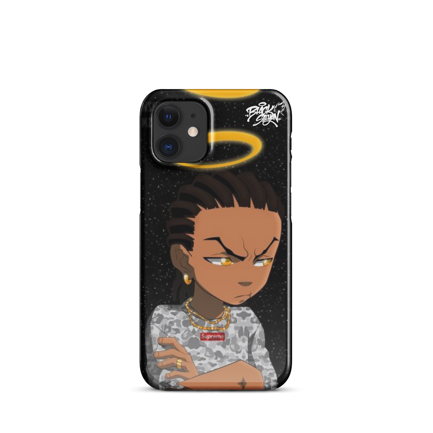BLACK ANGEL GOLD X SUPREME - Snap case for iPhone®