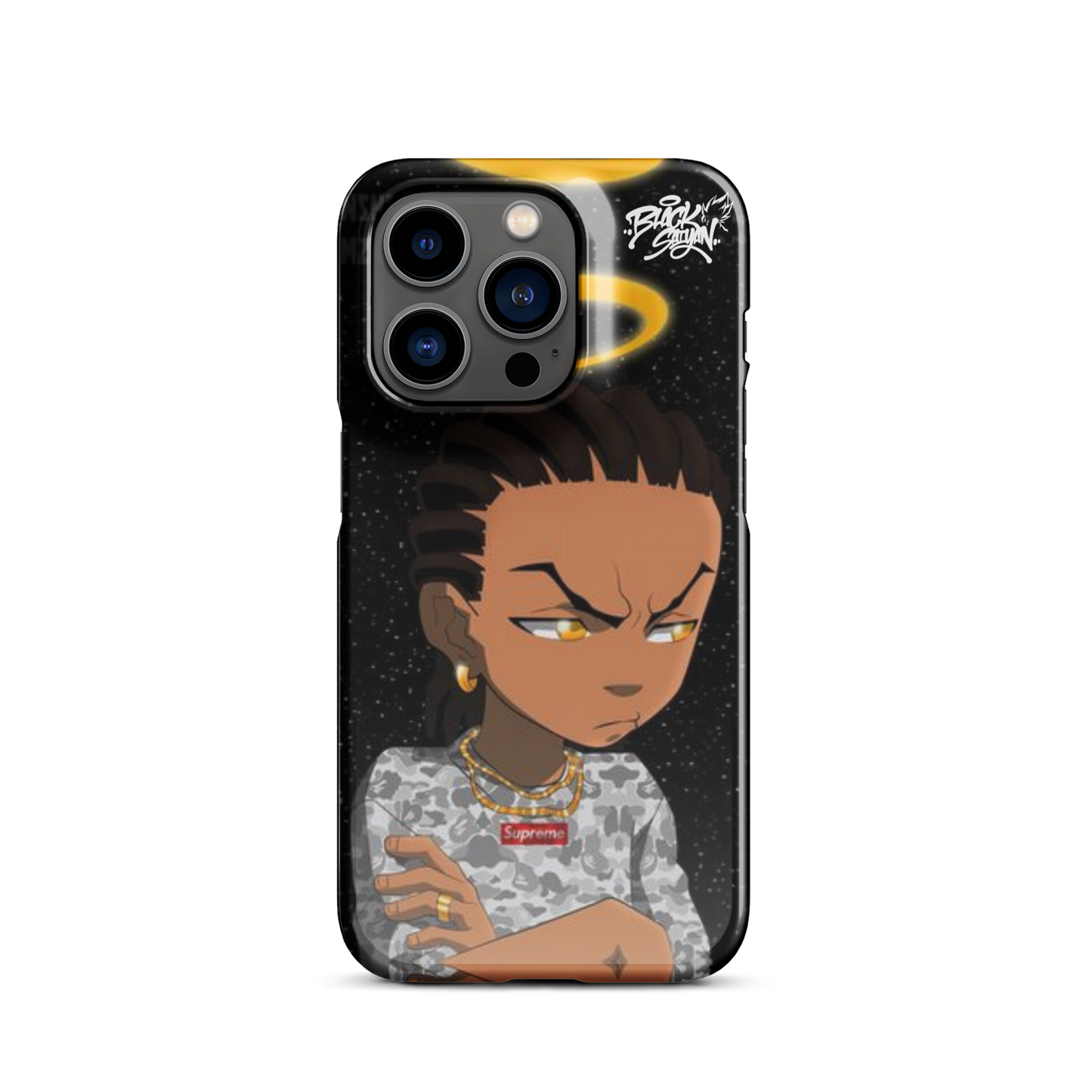 BLACK ANGEL GOLD X SUPREME - Snap case for iPhone®